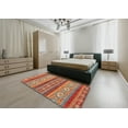 thumbnail image 4 of Ahgly Company Indoor Rectangle Abstract Red Abstract Area Rugs, 6' x 9', 4 of 6