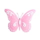 thumbnail image 1 of Decoración de pared de mariposas Hermosa escultura decorativa Figura colgante Mariposas Rosado, 1 of 8