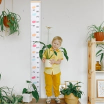 WEUVEB Children Height Measuring Wall Ruler Home Decoration Assorted Color 1Pack