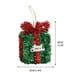 thumbnail image 3 of Decoraciones navideñas, adornos navideños, regalos navideños, decoraciones navideñas, arreglos de escenas, cintas múltiples, árboles dulces, decoraciones de fiesta de escritorio, regalos, copos de nie, 3 of 7