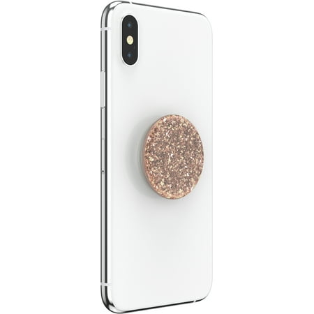 PopSockets - PopGrip Premium Cell Phone Grip & Stand - Foil Confetti Rose Gold