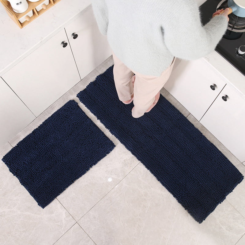 Details about   Kitchen Mats Door Bathroom Carpet Absorbent Slip-resistant Modern Kitchen Mat 
