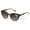Grey, variant on Women Round Progressive Bifocal Reading Sunglasses - No Line or Bubble - Zero Power on Top Reader +1.00
