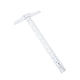 thumbnail image 5 of Kearding T-shaped Transparent Ruler Scale Students Teacher Draftsmen Carpenters Measuring Professional Layout Tool Drafting Rulers 30 centimetros 2Conjunto, 5 of 6