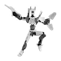DIY Multi-Joint Mech Doll Assembly Model - Highly Movable Action Figure with Detailed Design for Enhanced Creativity