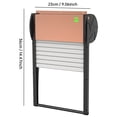 thumbnail image 7 of Automatic chicken coop door APP control, solar powered chicken coop door opener with programmable timer, 10 meter remote control, light sensor, USB rechargeable, anti pinch, automatic chicken coop do, 7 of 7