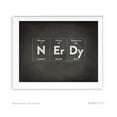 thumbnail image 2 of Nerdy Periodic Table of Elements Vintage Chalkboard Wall Art Décor, 2 of 2