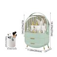 thumbnail image 2 of Clear Makeup Caboodle Makeup Bag Storage Countertop Portable Vanity Cosmetics Bathroom Organizers And Storage Cosmetics Organizer For Countertop & Drawers Organizers, 2 of 3