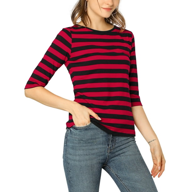 Disfraz de Día de San Patricio para mujer Allegra K negro rojo S
