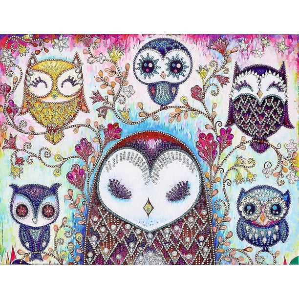 Diamond Painting, 5D DIY Full Diamond, Diamond Painting Kits for Adults Rhinestone, Diamond Arts Craft for Home Wall Decor 30 x 40cm