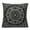 Black, variant on Throw Pillow Case Cover 18''x18'' Compass Linen Decorative Pillow Cover Protector Cushion Cover with Zipper for Couch Sofa Patio Chair Bedroom Home Car Decor