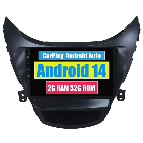 RoverOne Car Stereo CarPlay Android Auto for Hyundai Elantra 5 JK GD MD UD 2011 - 2015 GPS Navigation Bluetooth DSP Multimedia Video Player