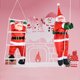 thumbnail image 4 of Enorme escalera de cuerda de escalada de Papá Noel de Navidad, decoración de árbol de Navidad, inflado al aire libre, colgante de muñeca de Papá Noel（Climbing Ladder 40cm, 4 of 5