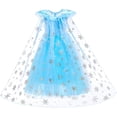 thumbnail image 4 of Disfraz de princesa Elsa, talla 3, con varita, corona, guantes y cuello, 4 of 7