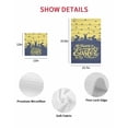 thumbnail image 7 of Happy Easter Rabbits Kitchen Dish Towels for Drying Dishes Set of 4, Spring Daisy Navy Silhouette Yellow Waffle Weave Microfiber Hand Tea Bathroom Towels Quick Dry & Absorbent Towel 12x12, 7 of 7