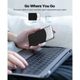thumbnail image 5 of ORICO 2TB External SSD Up to 500MB/s USB 3.2 Gen 1 Type-C 5Gbps Solid State Drive Portable SSD with 2 in 1 Cable-Taichi Black, 5 of 8