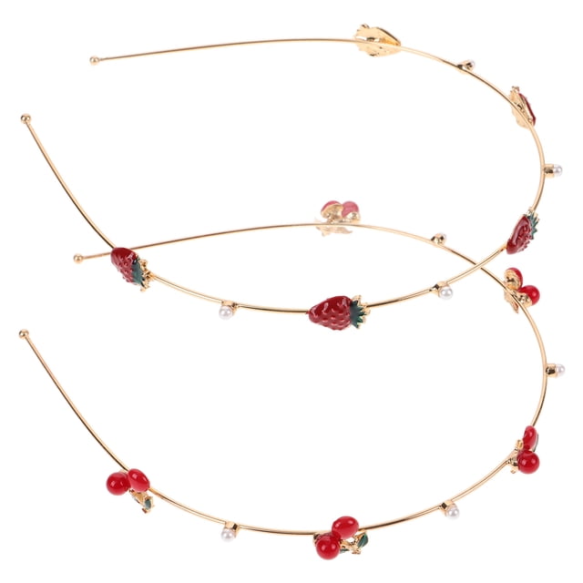 MERRYHAPY 2Ud Diademas Doradas Para Mujer Con Accesorios Duraderos Y Llamativos