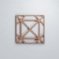 thumbnail image 5 of Ekena Millwork 7 3/8"W x 7 3/8"H x 3/8"T Extra Small Buxton Decorative Fretwork Wood Wall Panels, Wood (Paint Grade), 5 of 11