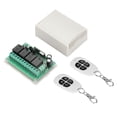 thumbnail image 2 of Youkk Universal Garage Door Receiver DC 12V 4 Button 4 Channel Relay Remote Control Light Lamp Switch Controller, 2 of 8