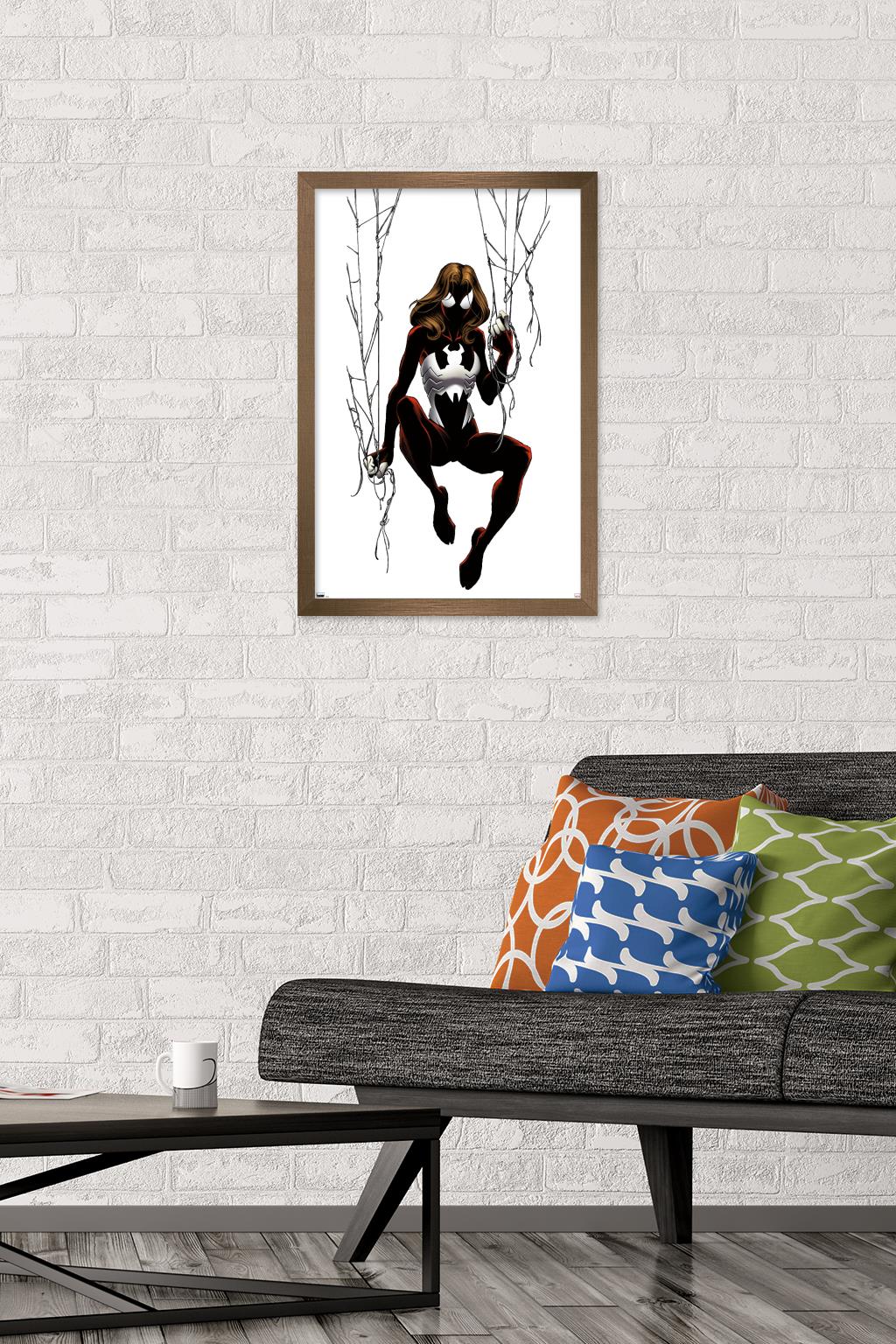 Marvel Comics - Spider Woman - Ultimate Secrets Wall Poster, 14.725" x 22.375", Framed