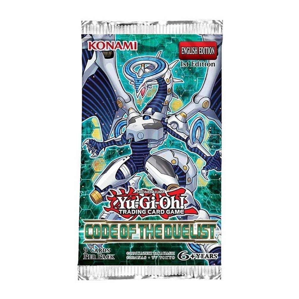 Yu-Gi-Oh Code of the Duelist 1st Edition Booster Pack Trading Cards Konami