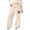 Beige, variant on Toddler Girls Wide Leg Sweatpants Lightweight Straight Leg Athletic Pants with Pockets Pants Size 4-5T ,Beige