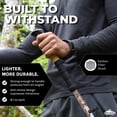 thumbnail image 2 of Bastones de trekking Cascade Mountain Tech de fibra de carbono, juego de 2, 2 of 9