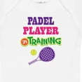 thumbnail image 4 of Inktastic Future Padel Player in Training Girls Baby Bodysuit, 4 of 5