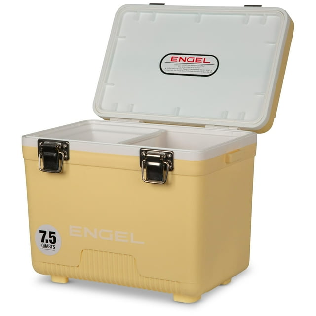 Enfriador ENGEL UC7, 7,5 cuartos de galón, hermético, a prueba de fugas, amarillo