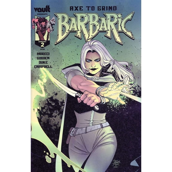 Barbaric: Axe to Grind #2A VF ; Vault Comic Book
