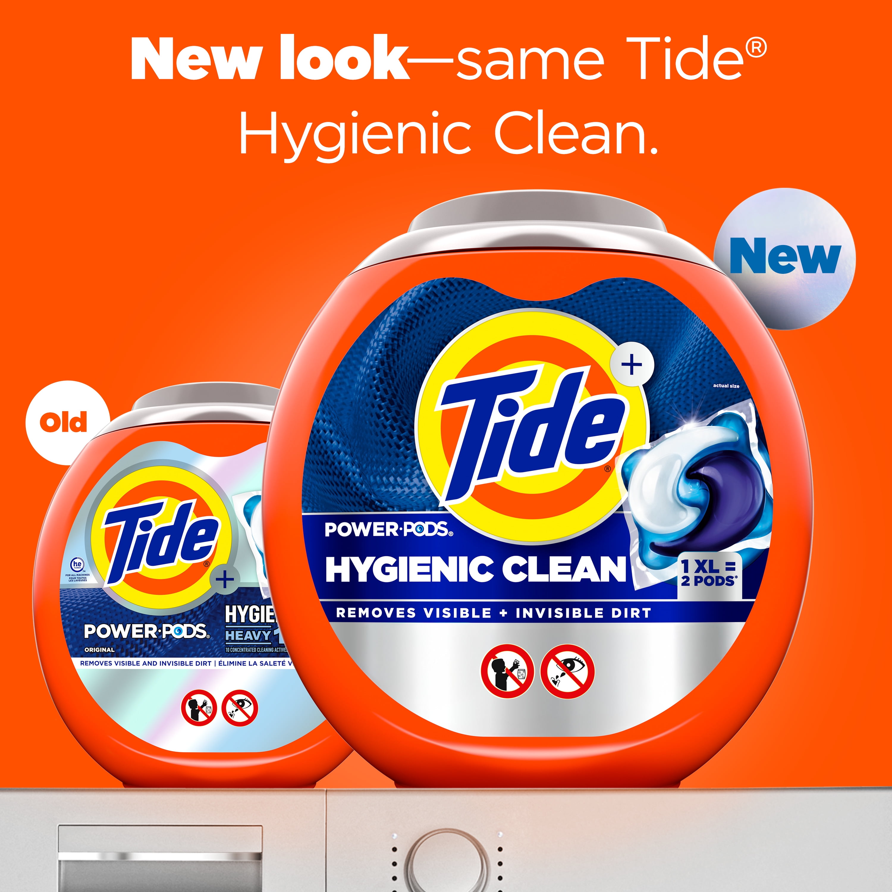 Tide Hygienic Clean Power PODS Laundry Detergent Pacs, Original Scent, 25 Count