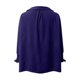 thumbnail image 5 of Vestido camisero holgado informal con cuello en V y mangas cortas para mujer - Mangas largas, estampado floral, mezcla de poliéster - Estilo para todas las estaciones, 5 of 5