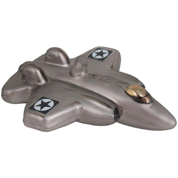 Christmas By Krebs Blown Glass Collectible Tree Ornaments (5" Fighter Jet)