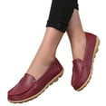 thumbnail image 2 of Non Slip Work Shoes for Women Comfortable Square Toe Slip on Flats Soft Work Flats Soft Ballet Flats, 2 of 7