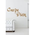 thumbnail image 1 of Carpe Diem Wall Decal (Light Brown, 6" (H) X 24" (W)), 1 of 4
