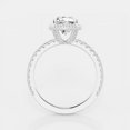 thumbnail image 2 of Ariana Jewel 2.1 Ct Marquise Cut Lab Created Diamond Engagement Ring - 14K White Gold Plated - Women's Halo Design Ring - Ideal for Proposals, Weddings, and Daily Wear - Beautiful Gift for Her, 2 of 2