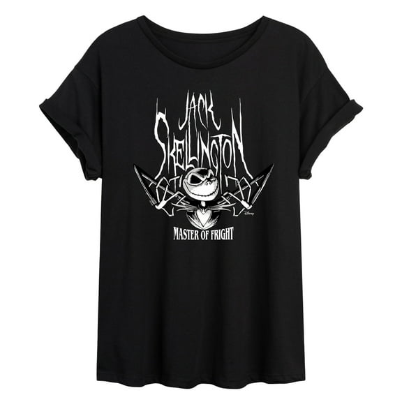 Disney - The Nightmare Before Christmas - Jack Skellington Master Of Fright - Women's Oversized T-Shirt