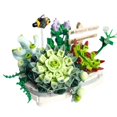 thumbnail image 1 of Mini conjunto de bloques de construcción de bonsái suculento, Kit de colección botánica de plantas suculentas para adultos, decoración del hogar, no compatible con Lego kaili Sencillez, 1 of 5
