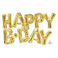 thumbnail image 1 of Anagram International Party Eh! Silver "Happy Birthday" Banner, 1 of 3