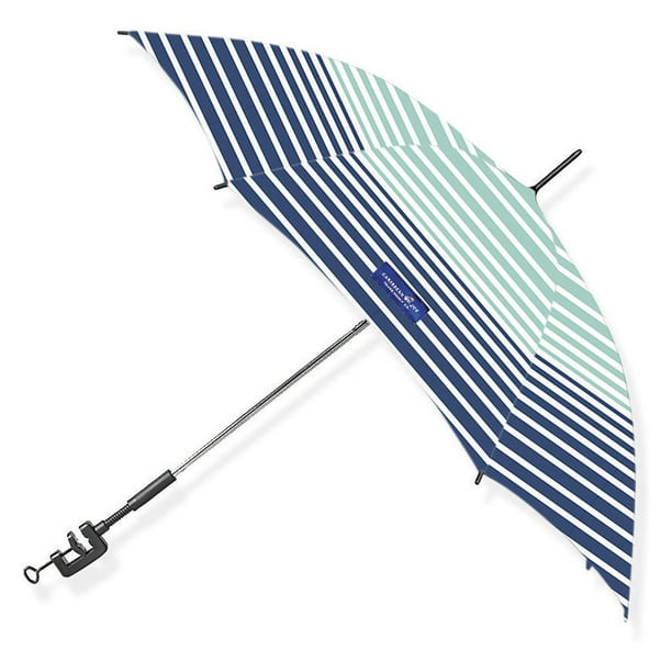 Caribbean Joe 4' Clamp on Beach Umbrella with UV Protection Walmart