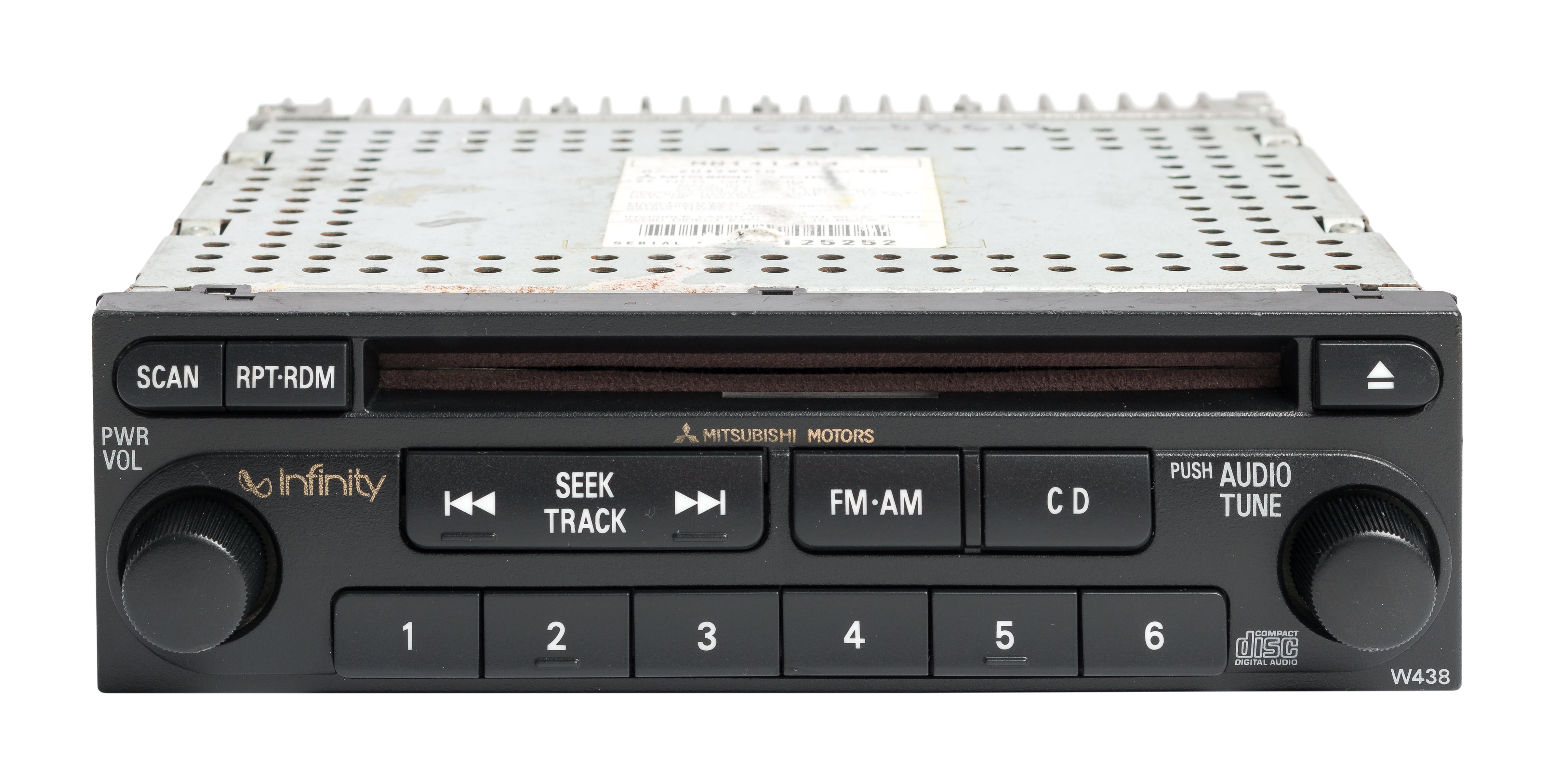 Restored 2003-2005 Mitsubishi Eclipse AM FM Radio Infinity CD Player