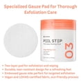 thumbnail image 3 of LEADERS PEEL STEP PHA Deep Peeling Pad – Deep Peeling Care, Exfoliating Pads for Smoother & Radiant Skin, Blackhead & Whitehead Care, Hydrating Non-Sticky Formula for Sensitive Skin, 70 Pads, 3 of 9