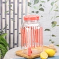 thumbnail image 2 of Mainstays Coral Line Acrylic Beverage Dispenser, 4.54 L, 1 Pack, 2 of 7