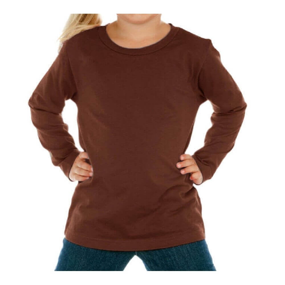 brown long sleeve 2t