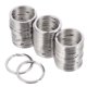 thumbnail image 5 of VERDANVERSE 50Ud Anillos Para Llaveros De Acero Inoxidable Para Colgar Llaves Accesorios Y Manualidades, 5 of 8