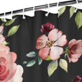 thumbnail image 4 of Waterproof Pioneer Shower Curtain 36x72 Inch Polyester Unique Colorful Floral Shower Curtain for Bathroom Hotel Home Decor with 7 Plastic Hooks, 4 of 5