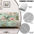thumbnail image 6 of SCRAWLGOD Hummingbird Hibiscus Floral Print Sofa Cover with Elastic Bottom Armless Futon Slipcovers Dustproof Soft Couch Covers Anti Scratch for Living Room, 6 of 9