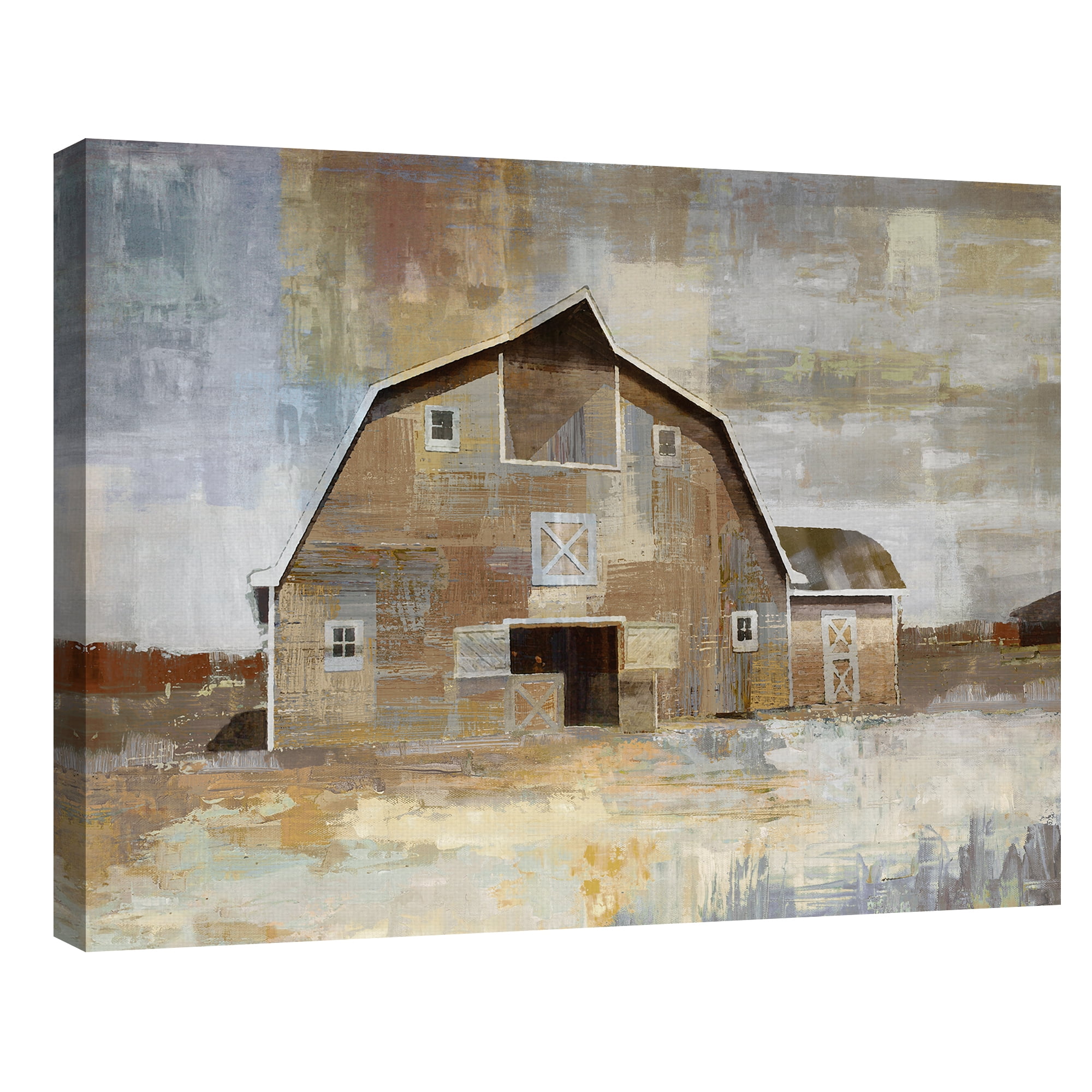 Harvest II by Mark Chandon Barn Painting Canvas Art