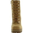 thumbnail image 3 of Madden Girl Womens Train-R Faux Suede Rhinestone Combat & Lace-up Boots, 3 of 3