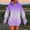 Purple, variant on Brondbend Hoodies for Woman Women Sweatshirts Long Sleeved Drawstring Pocket Pullover Print Comfy Relaxed Plus Size Tops Ladies Holiday Running Fall Winter Wear Clear